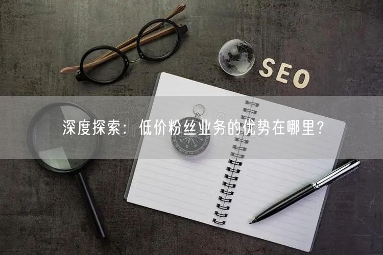 深度探索：低价粉丝业务的优势在哪里？