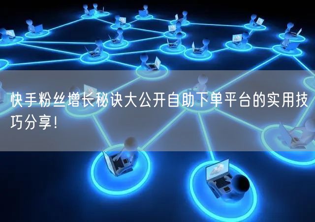快手粉丝增长秘诀大公开自助下单平台的实用技巧分享！